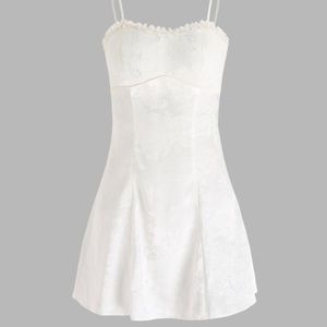 White cami dress